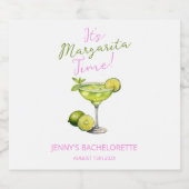 MooMoos & Margaritas Junggesellinnenabschied Willk Alkoholflaschenetikett (Einzelnes Label)