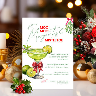 MooMoos, Margaritas & Mistletoe Weihnachtsfeier Einladung