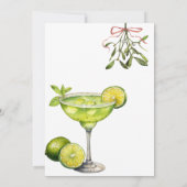 MooMoos, Margaritas & Mistletoe Weihnachtsfeier Einladung (Rückseite)