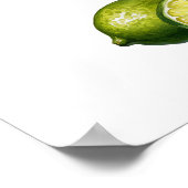 MooMoos & Margaritas Pink Birthday Welcome Sign Poster (Ecke)