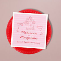 Moomoos & Margaritas Pink & Red Bachelorette