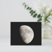 Moon 18. Juni 2013 Waxing Gibbous. Postkarte (Stehend Vorderseite)