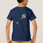 Moon Adventure, es ist mein Geburtstag! T-Shirt (Rückseite)