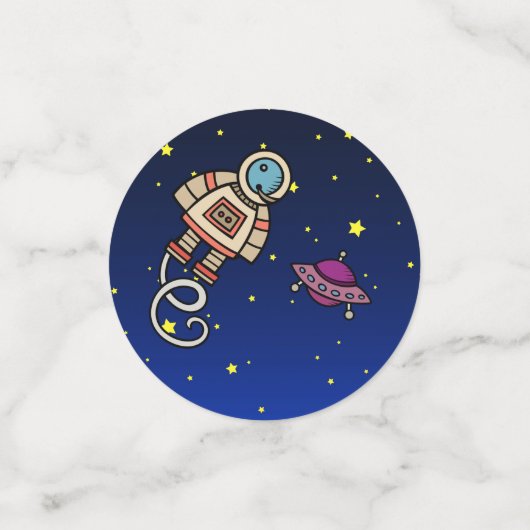 Moon Adventure Konfetti (Klein Vorderseite)