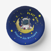 Moon Adventure Pappteller (Vorderseite)