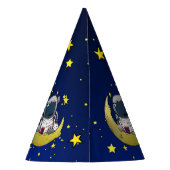 Moon Adventure Party Hat Partyhütchen (Rückseite)