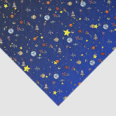 Moon Adventure Seidenpapier (Ausschnitt)