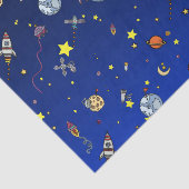 Moon Adventure Tissue Paper Seidenpapier (Ausschnitt)