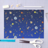 Moon Adventure Tissue Paper Seidenpapier (Handwerk)
