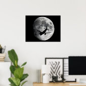 Moon Aircraft Poster (Heimbüro)