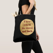 Moon and Back - Totbeutel Tasche (Von Nahem)