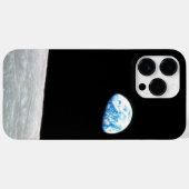 Moon and Earthrise Space Foto Case-Mate iPhone Hülle (Rückseite (Horizontal))