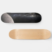 Moon and Galaxy Skateboard (Horizontal)