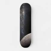 Moon and Galaxy Skateboard (Vorderseite)
