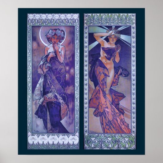 Moon and Morning Star Poster (Vorne)