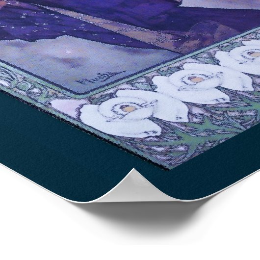 Moon and Morning Star Poster (Ecke)