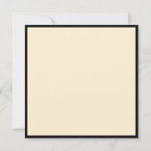 Moon and Moth Vintag Illustration Karte (Rückseite)