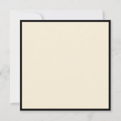 Moon and Moth Vintag Illustration Karte (Rückseite)