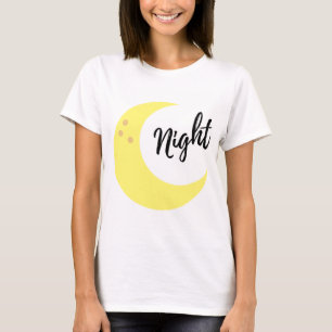 Moon and night wish Design T - Shirt