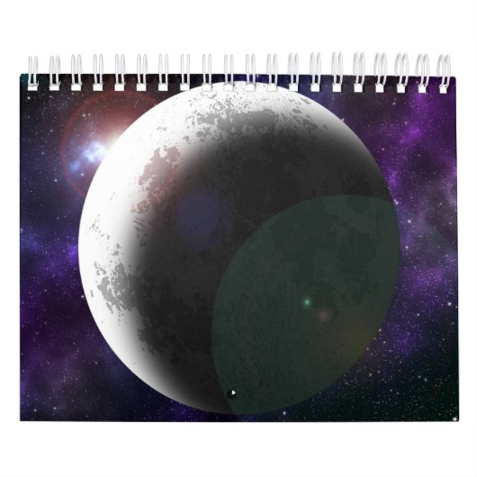 Moon and space kalender (Titelbild)