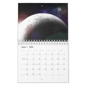 Moon and space kalender (Mär 2026)