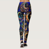Moon and Star Celestis Leggings - Night Sky (Rückseite)