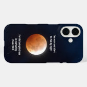 Moon and Star Nah Up Bible Verse - Handy-Fall Case-Mate iPhone Hülle (Rückseite (Horizontal))