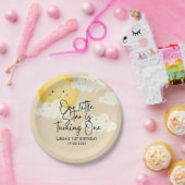 Moon and Stars Cream 1. Geburtstag Pappteller (Party)