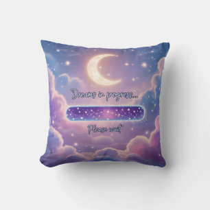Moon and Stars Dream Throw Kissen
