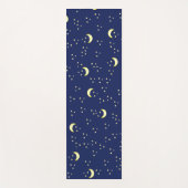 Moon and Stars Night Moonchild Muster Yogamatte (Vorderseite)