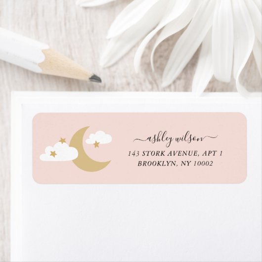 Moon and Stars Script Moderne Skripte Gold und Ros (Insitu)