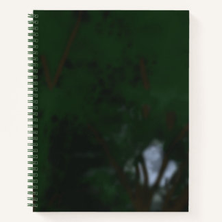 Moon and Trees Spiral Notebook Notizblock