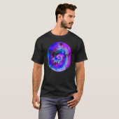 Moon and Wolf Wolves Wildtiere T-Shirt (Vorne ganz)