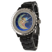 MOON ANGEL ARMBANDUHR (Schrägansicht)