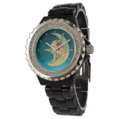 MOON ANGEL ARMBANDUHR (Schrägansicht)