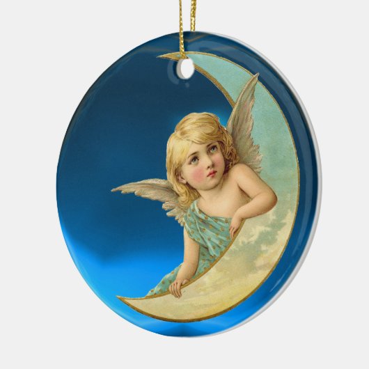 MOON ANGEL KERAMIKORNAMENT (Links)