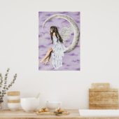 Moon Angel Poster (Küche)
