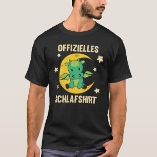 Moon Animal Dragon Offiziell Sleep Shirt Dragon Re