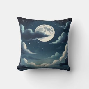 Moon Art Pillow - Celestial Lunar Phase Zuhause De Kissen