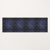 Moon Astrologie Yogamatte (Rückseite (Horizontal))