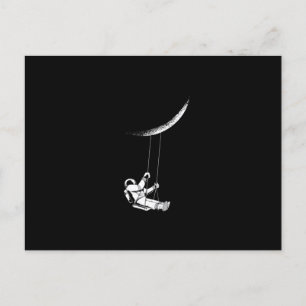 Moon Astronaut Postkarte