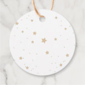 Moon Baby Danke Classic Geschenkanhänger (Rückseite)