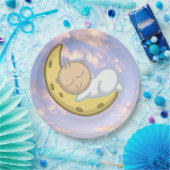 Moon Baby Design Pappteller (Party)