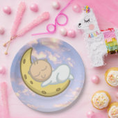 Moon Baby Design Pappteller (Party)