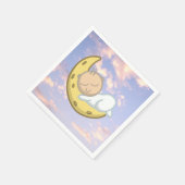 Moon Baby Design Serviette (Ecke)
