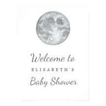 Moon Baby Dusche Begrüßungsanzeige Download