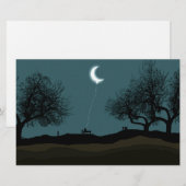 Moon Balloon Briefpapier (Vorne/Hinten)