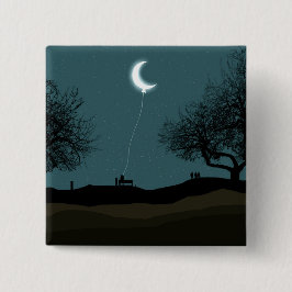 Moon Balloon Button