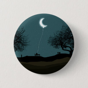 Moon Balloon Button