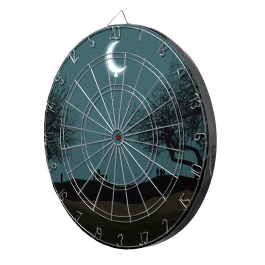 Moon Balloon Dartscheibe (Vorderseite rechts)